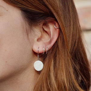 Blanche porcelain earrings